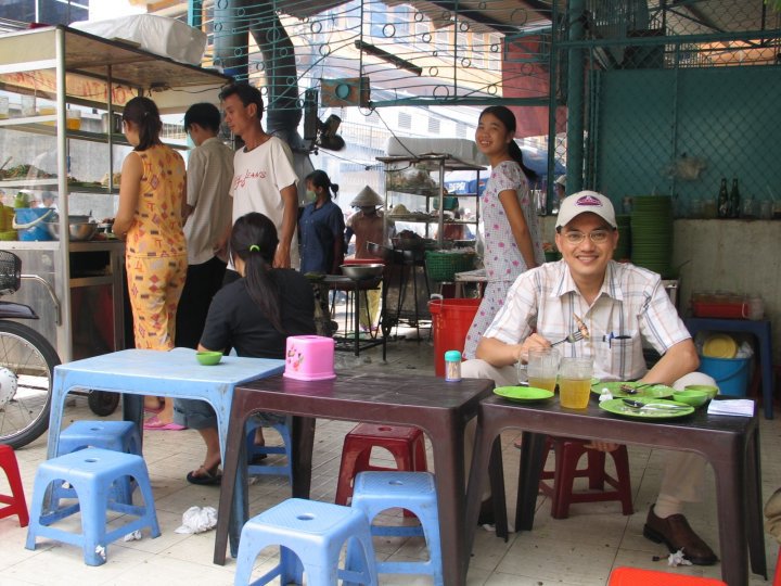 Trần Frank in Saigon 2005